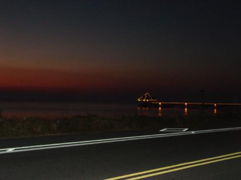 This restaurant in Duck has a wonder spot to stroll out on the sound...for beautiful sunset views