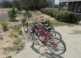 We have bikes for all ages....don't forget your bike helmets!