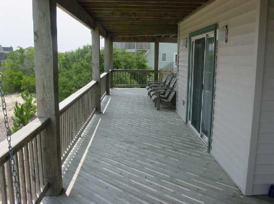 Mid Deck view looking south...Sliding glass door leads to bedroom