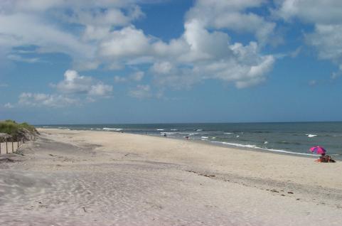 You won't find touristy high rise hotels on the outer banks...but you will find miles of unspoiled beaches!